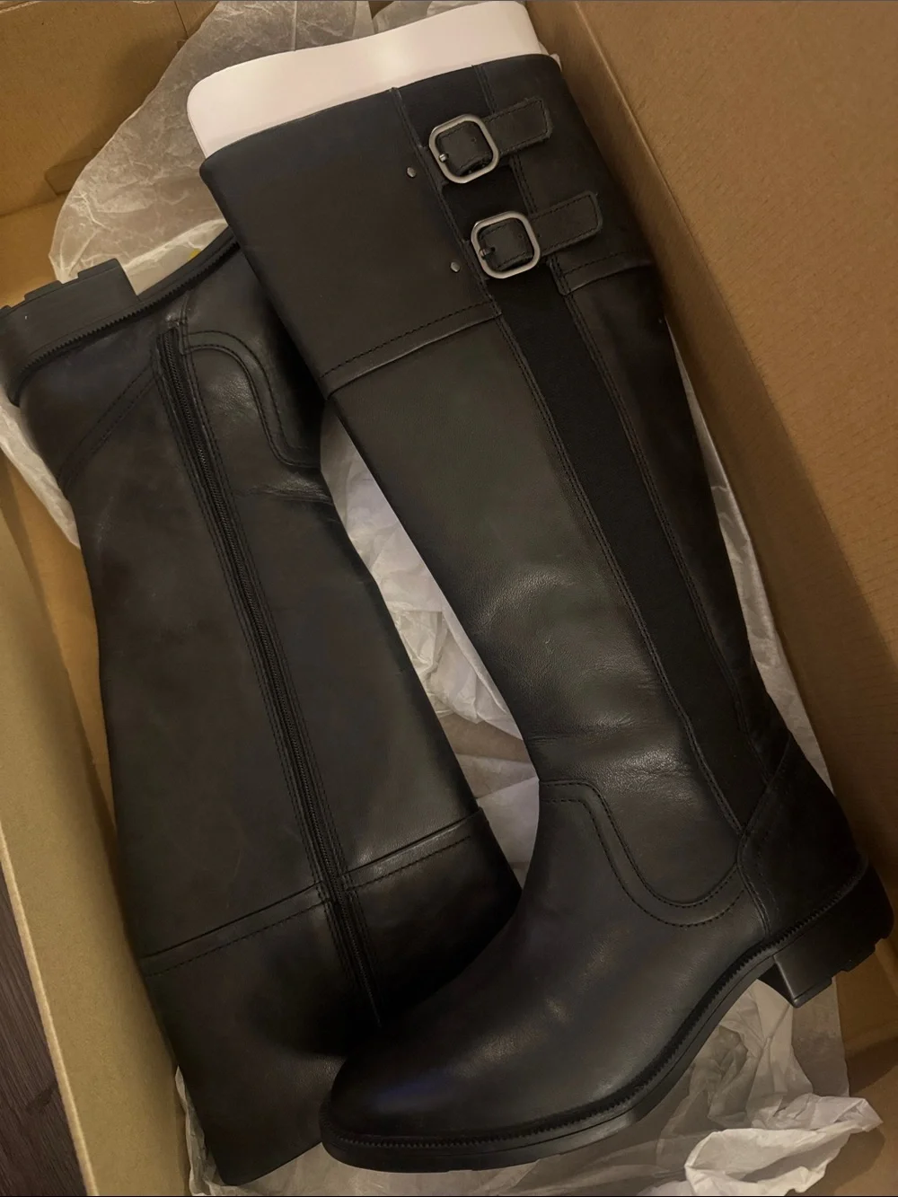 🔥Clarks Collection Leather Tall Shaft Boots- Adalynn Hope🔥BRAND NEW Size 7 ❣️